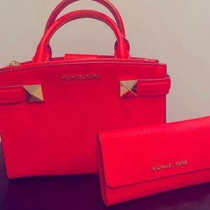 MK purse and wallet combo